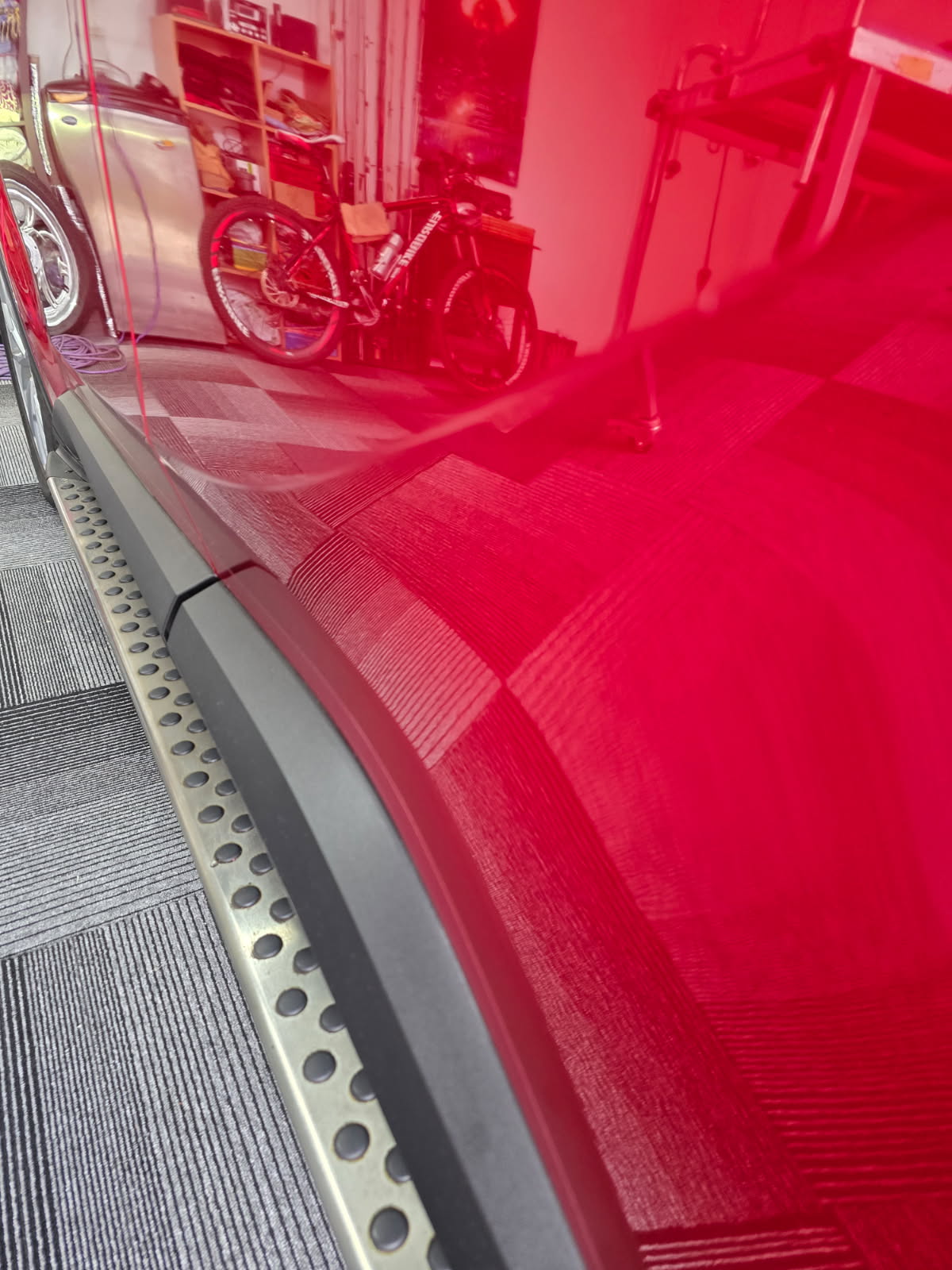 Toyota RAV4 door — after paintless repair